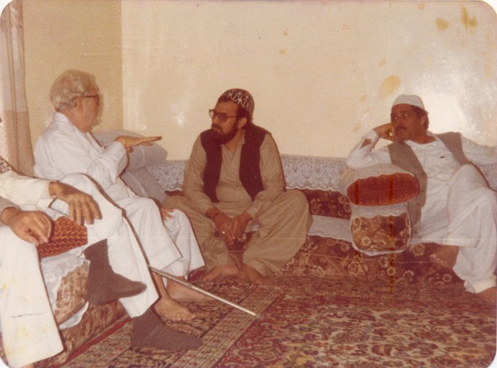 With old Khaadim of Madinah Shareef