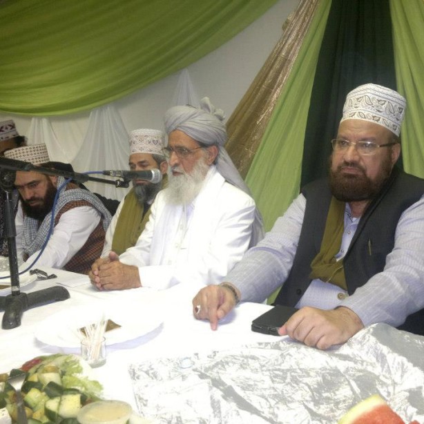 Reception by a devotee in Laudium, South Africa